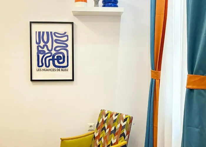 公寓 Benetton Stlye - Freedom In Blue And Organge 布达佩斯